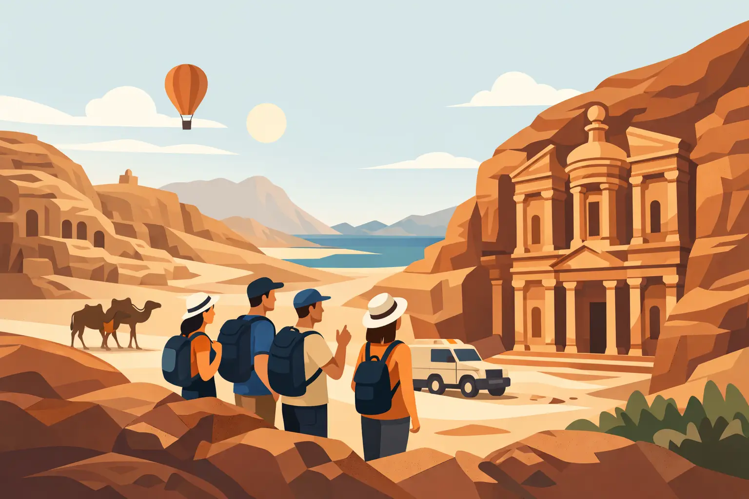 Why Small Group Jordan Tours Work Better