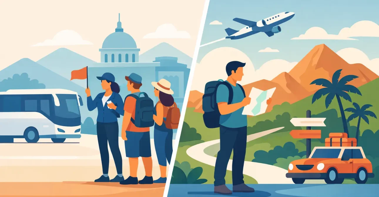 Guided Tours vs Independent Travel Compared