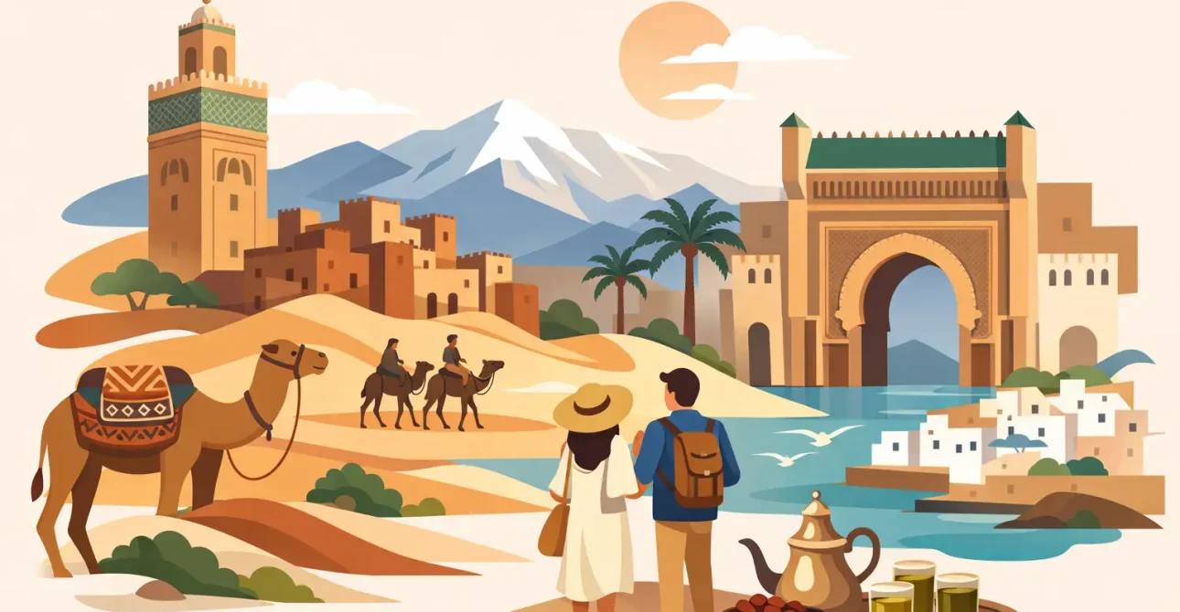 A Morocco Cultural Trip Example for 10 Days