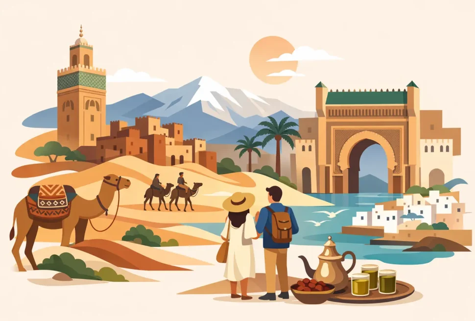 A Morocco Cultural Trip Example for 10 Days