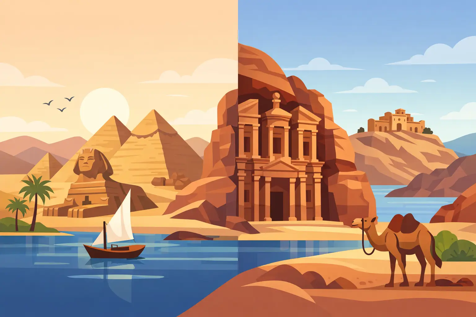 Egypt and Jordan Itinerary Example: 12 Days