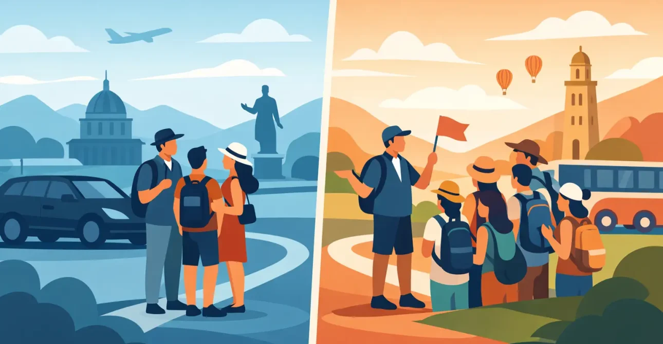 Private Tours Versus Group Tours for Your Trip