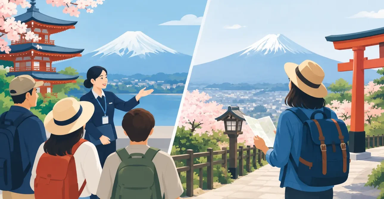 Japan Tours Versus Independent Travel Compared