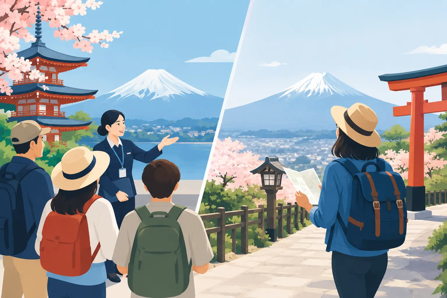 Japan Tours Versus Independent Travel Compared
