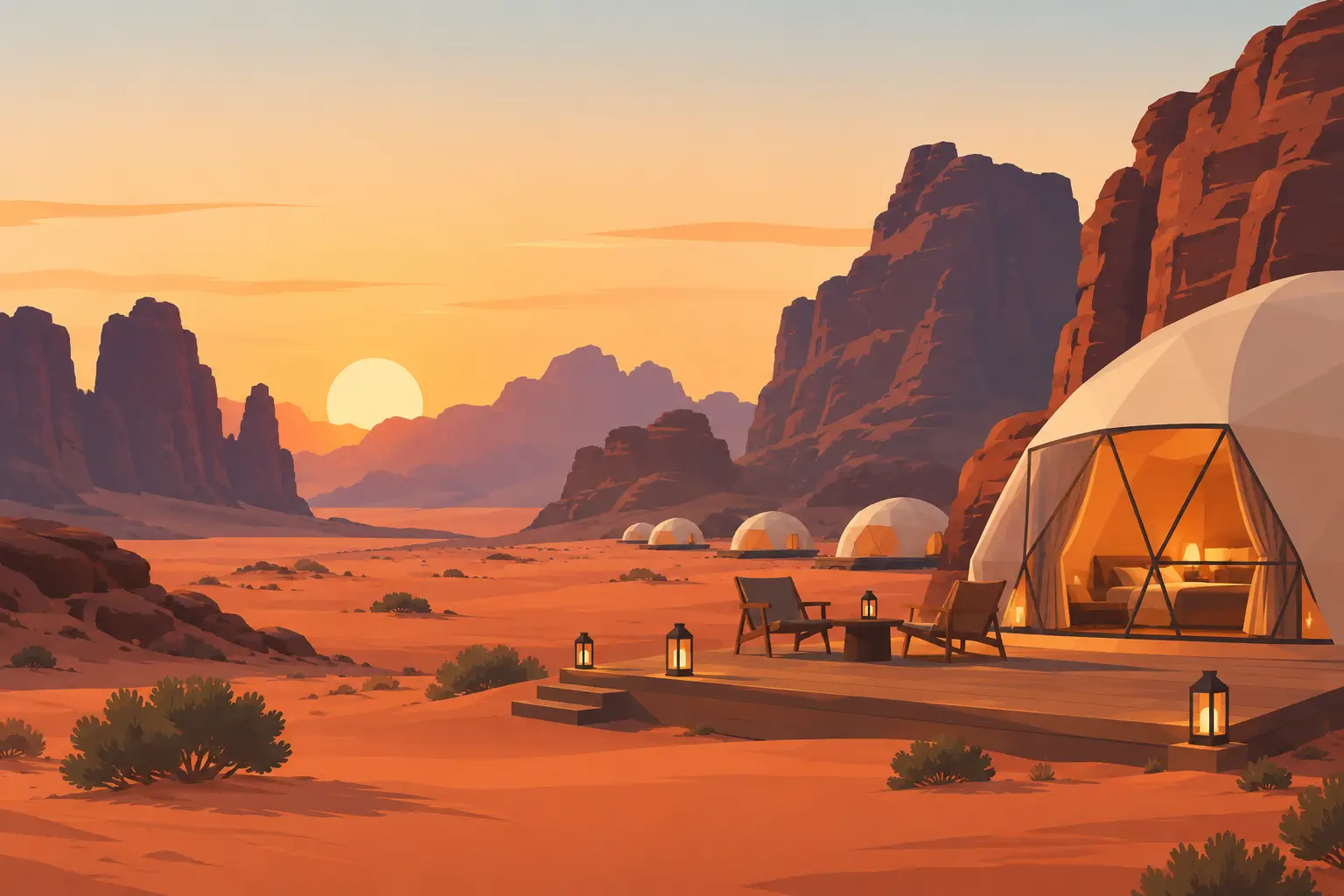 Jordan Desert Camps for a Meaningful Wadi Rum Stay