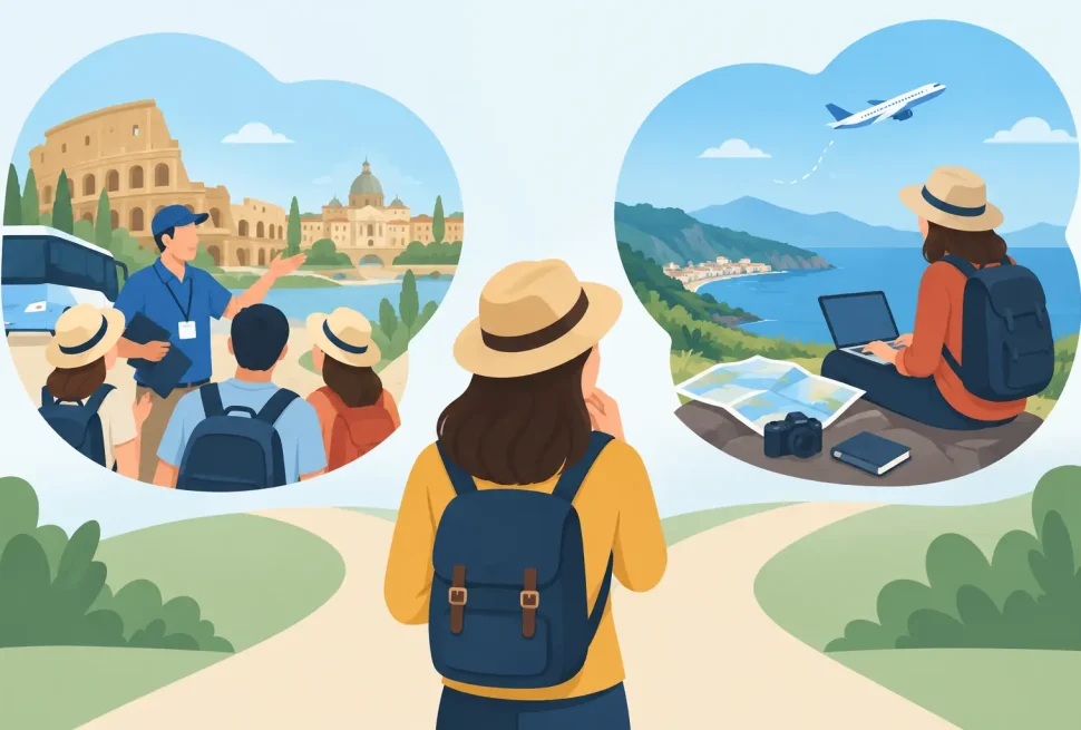 Packaged Tours Versus Self Booking or DIY?